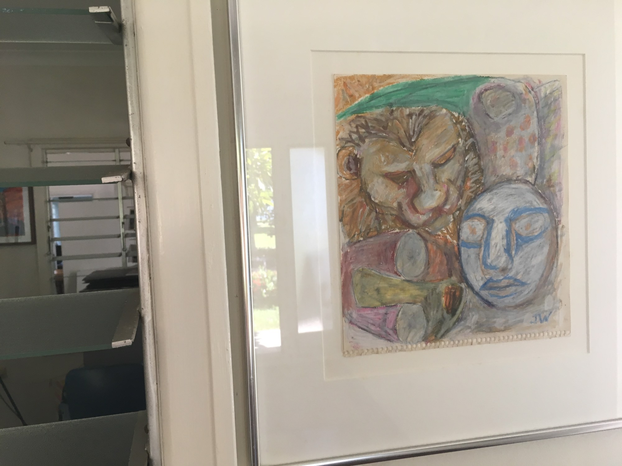 This pastel on paper was by Jane Wege, an artist in Townsville. I really like this work.